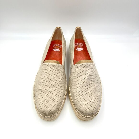 Dr Scholls Womens Sunray Greige Oatmeal Platforms Espadrilles Loafers Shoes - Picture 3 of 14